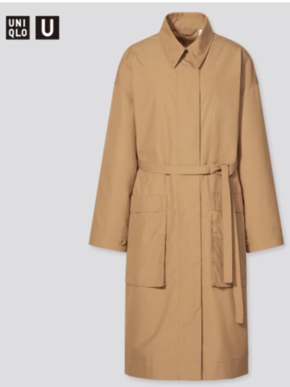 Uniqlo U Ventile Cotton Long Coat